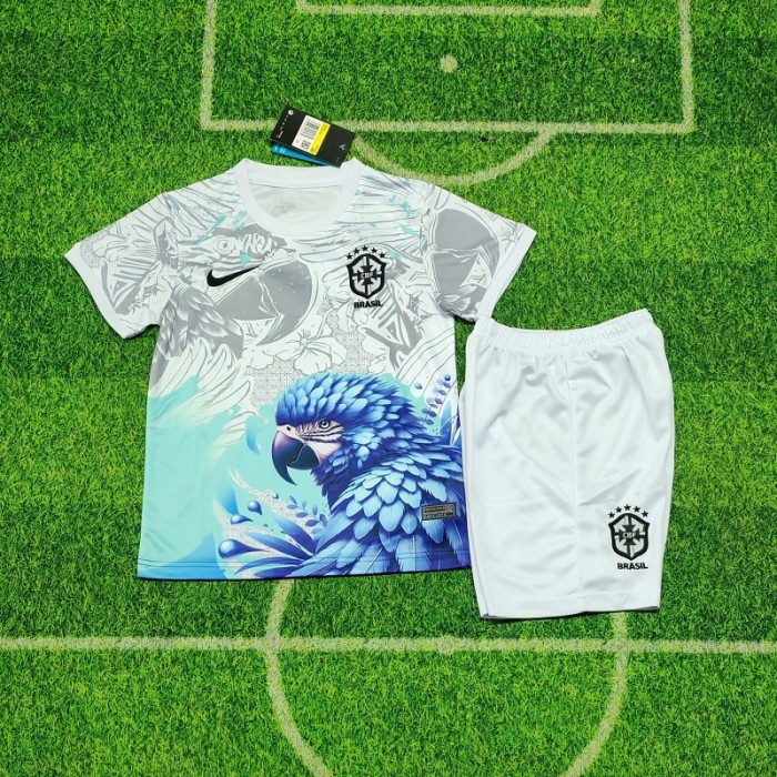 25/26 Brazil Parrot Special Edition kids kit