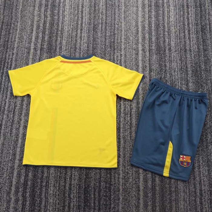 Retro 08/09 Barcelona Away kids kit