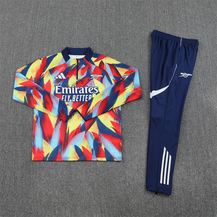 25/26 Arsenal kids training suit Yellow red