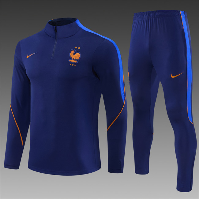 26/27 France training Adult suit Royal Blue