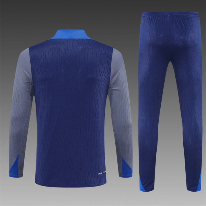 25/26 PSG kids training suit Blue