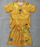2026 England FIFA World Cup goalkeeper Adult Set Orange