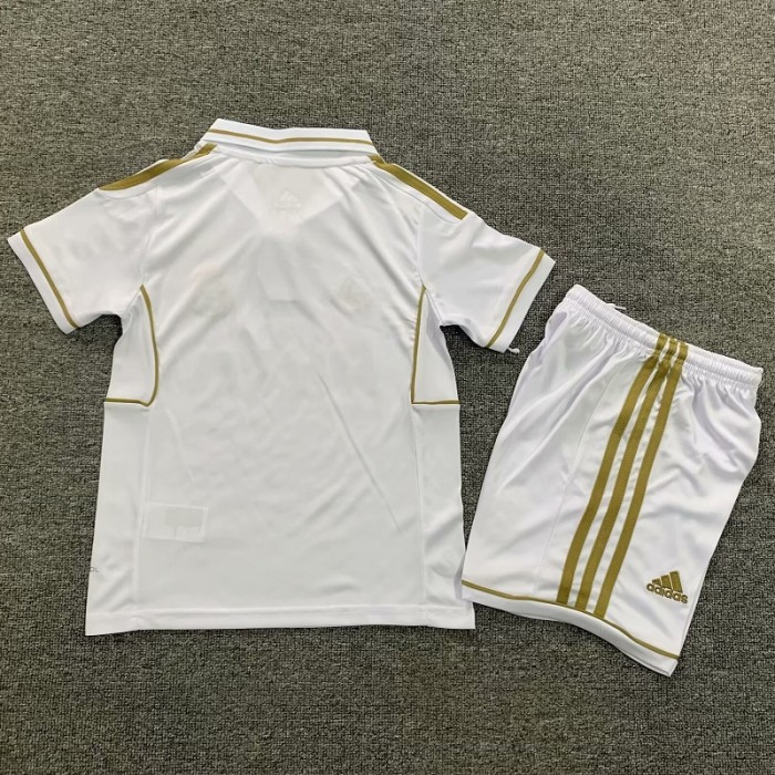 11/12 Retro Real Madrid home kids kit