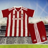 26/27 Olympiacos home kids kit