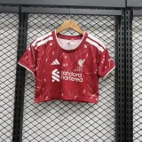 26/27 Liverpool home women's short football Jersey