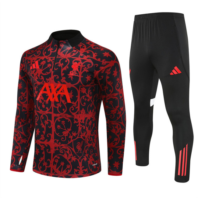 25/26 Liverpool kids training suit red