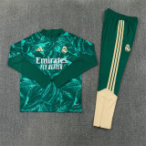 26/27 Real Madrid Kids training suit green