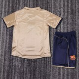 Retro 01/02 Barcelona Away kids kit
