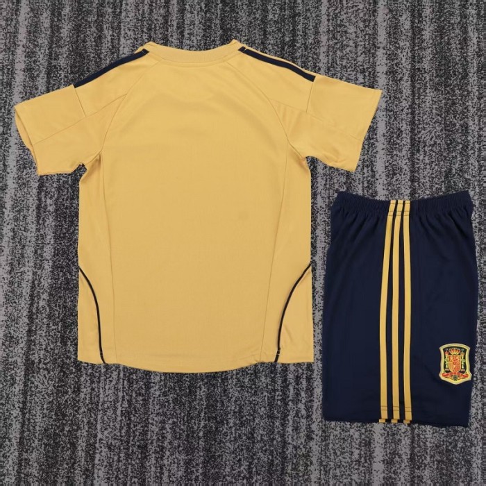 Retro 2008 Spain Away kids kit
