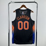 NBA New York Knicks CLARKSON #00 Basketball Jersey