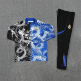 25/26 Real Madrid Kids training suit Blue black