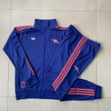 25/26 Arsenal Retro Adult jacket Royal Blue