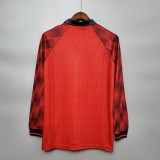 Retro Long Sleeve 1996 Manchester United home