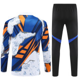 25/26 Real Madrid Adult training suit blue white