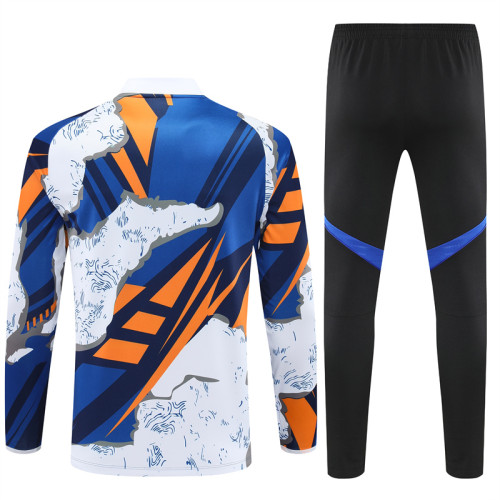 25/26 Real Madrid Adult training suit blue white