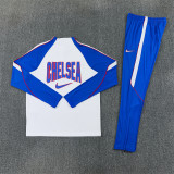 26/27 Chelsea  Adult training suit blue white