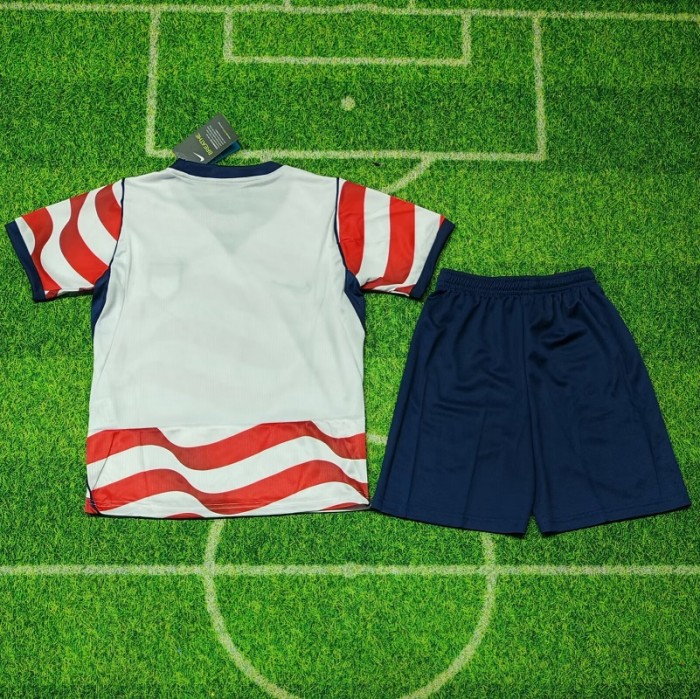 2026 USA home kids kit football Jersey