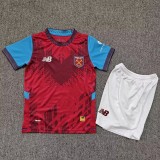 26/27 West Ham United home kids kit
