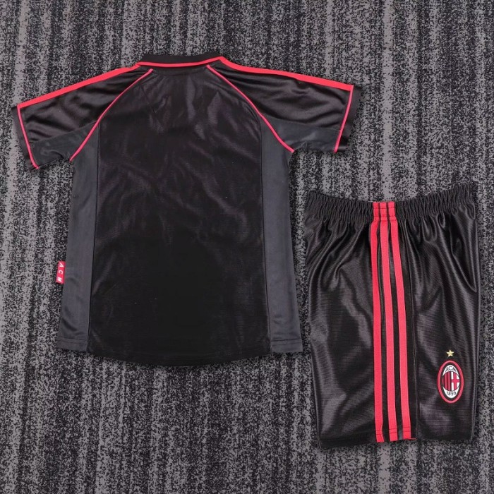 Retro 98/99 AC Milan third kids kit
