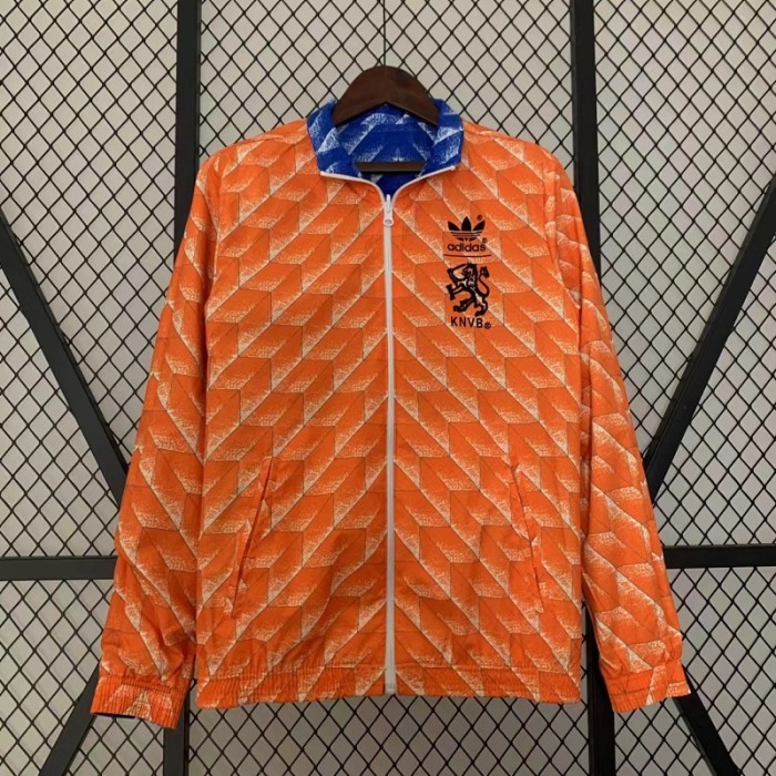 Netherlands Retro Two sided windbreaker