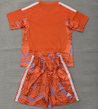 26/27Juventus goalkeeper kids kit orange