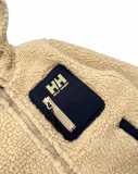 HH kids yellow lamb wool coat