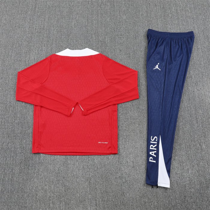 25/26 PSG Jordan kids training suit red