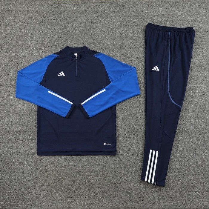 25/26 Adidas kids training suit black blue