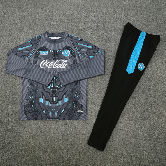 25/26  Napoli kids training suit grey