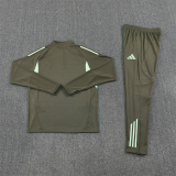 25/26 Real Madrid Adult training suit dark green