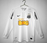 Retro 2013 Santos home football Jersey long sleeves