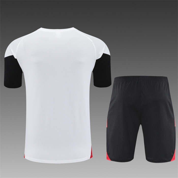 25/26 Manchester United kids Short training suit white