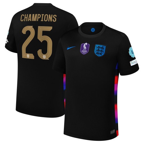 25/26 England champions away kids kit