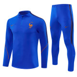 26/27 France kids training suit blue