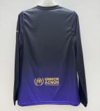 26/27 Barcelona Away long sleeves football Jersey