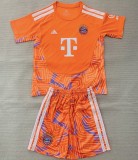 26/27 bayern munich Goalkeeper kids kit