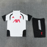 26/27 Liverpool Short sleeve training suit white