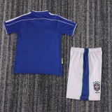 Retro 1998 Brazil Away kids kit