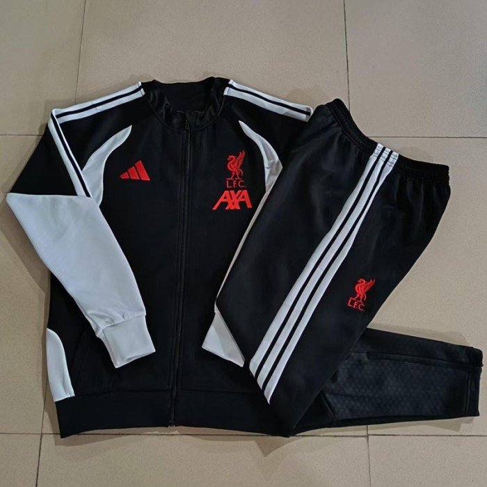 26/27Liverpool kids jacket black