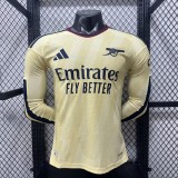 26/27 Arsenal third Player version long sleeves