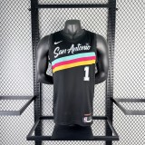 NBA San Antonio Spurs WEMBANYAMA #1 Basketball Jersey