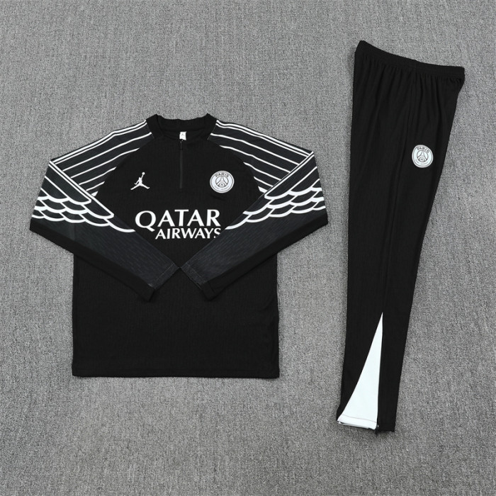 25/26 PSG Jordan kids training suit black
