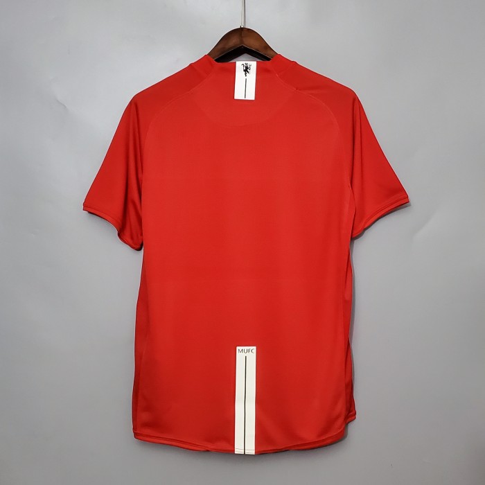 Retro 07/08 Manchester United Champions League version home