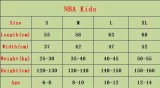 NBA Lakers #24 BRYANT kids Basketball Jersey yellow