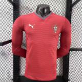 26/27 Portugal home Player Version football Jersey long sleeves