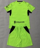 26/27 AC milan goalkeeper kids kit green