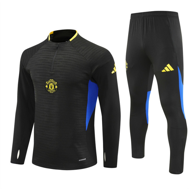 25/26 Manchester United kids training suit black