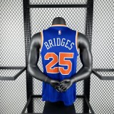 NBA New York Knicks BRIDGES #25 Basketball Jersey