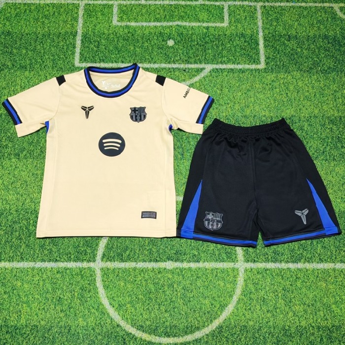 25/26 Barcelona Away kids kit