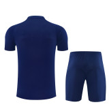 26/27 inter milan short sleeved  Kids training kit royal blue